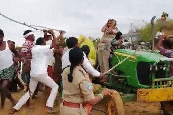 The alleged attack on the lady Forest Officer by tribals of Sarsala